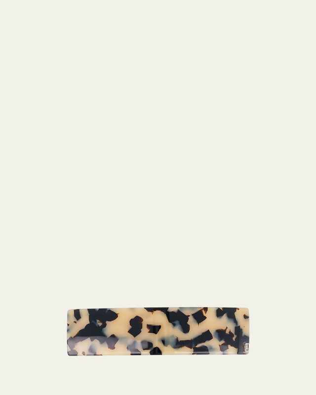 Curved Tortoise French Barrette